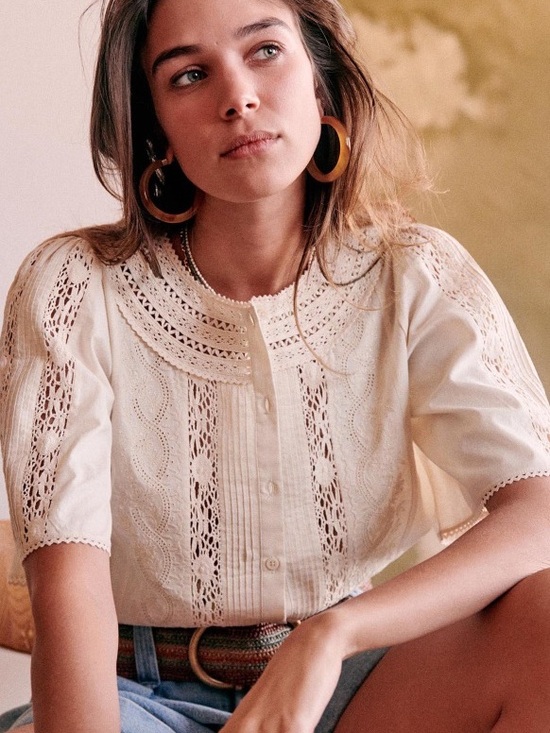 Sezane Tops - Sezane Jane blouse EU 40